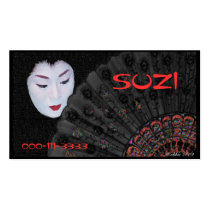 Geisha Business Card business cards