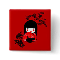 geisha button by LittleHeaven geisha button