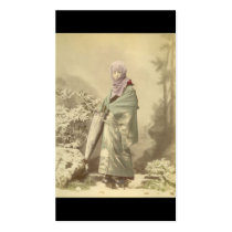 Geisha circa Winter 1885 business cards