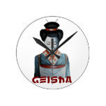 Geisha Clock