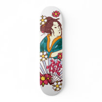 geisha deck skateboards by thecuteinstitute geisha deck skateboards