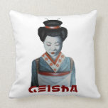 Geisha Designer Pillow