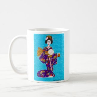 Geisha Doll Mug