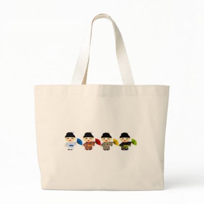 Geisha Dolls Tote Bag by Nushka