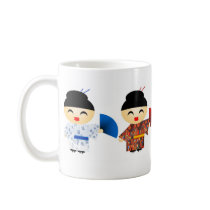 Geisha Dolls mugs