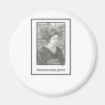 Geisha Fridge Magnet