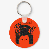 Geisha Girl Brand Key Chain keychains