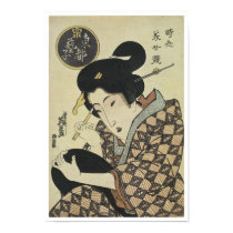 Geisha Girl in Eastern Capitol, Eisen, 1820 posters