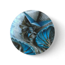 Geisha in blue buttons by DarkBlackArt Geisha in blue buttons