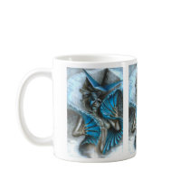 Geisha in blue mugs by DarkBlackArt Geisha in blue mugs