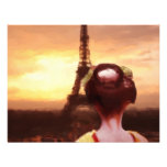 Geisha in Paris Personalized Invitations