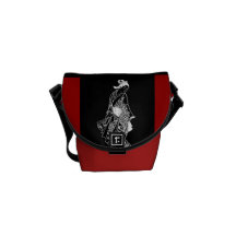 GEISHA JAPONÉS DESIGN-MINITOTE-ARAARTIST BOLSAS MESSENGER