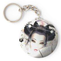 Geisha Keyring Keychains
