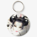 Geisha Keyring keychains by Articles Geisha Keyring keychains