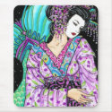 GEISHA of the Sirens mousepads by MartinArtStudio GEISHA of the Sirens mousepads