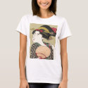 geisha postcard print t-shirts by noughtiesdesigns geisha postcard print t-shirts