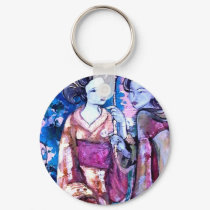 Geisha- SERIES keychains by whittyart Geisha- SERIES keychains