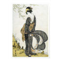 Geisha Standing in the Wind, Toyohiro, 1805 posters by japaneseartmall Geisha Standing in the Wind, Toyohiro, 1805 posters