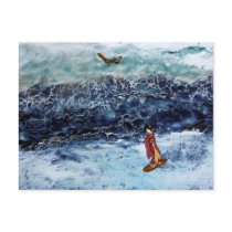 Geisha Surfing postcards
