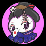 Geisha Tako-Chan Stickers