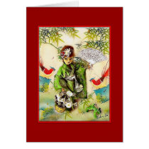 Geisha Valentine cards