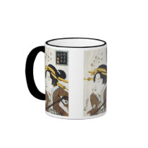 Geisha with Samisan, Eisen, 1826 Mugs & Steins