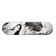 Geisha y el samurai monopatin personalizado