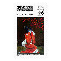 "Geisha's Dance" postage