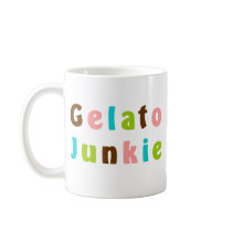 Gelato Junkie mugs