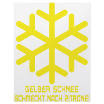 gelber schnee icon letterhead