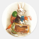Gelukkig Paaschfeest Vintage Easter Stickers