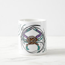 Gem Blue Crab Coffee Mug