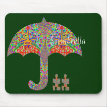 Gem - brella mouse pads