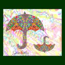 Gem-brella posters by doonagiri Gem-brella posters