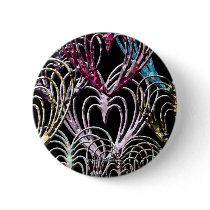 Gem Cut Heart Pin buttons by Rockangel1 Gem Cut Heart Pin buttons