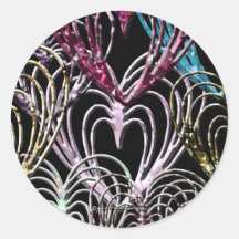 Gem Cut Heart Sticker