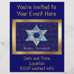 Gem decorated Star of David Flyer