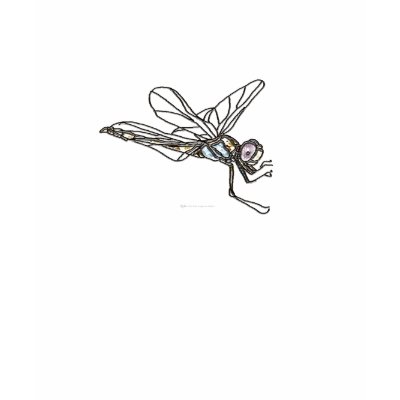 Gem Dragonfly T Shirt by Rockangel1