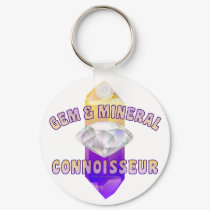 Gem & Mineral Connoisseur keychains by geargems Gem & Mineral Connoisseur keychains