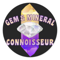 Gem & Mineral Connoisseur Stickers