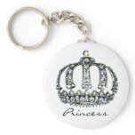 Gem of a Tiara Princess Keychain
