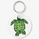 Gem sea turtle key chain keychains by marcya7 Gem sea turtle key chain keychains