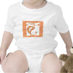Gem studded Golden Jewel Patterns  v2 Baby Bodysuit