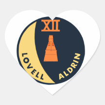 Gemini 12 Lovell and Aldrin Sticker
