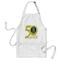 Gemini 50th Anniversary Logo Aprons