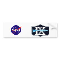 Gemini 9 Stafford and Cernan Bumper Sticker