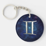 Gemini Acrylic Keychain