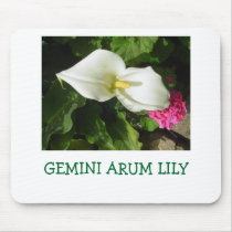 GEMINI ARUM LILY MOUSE PAD