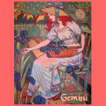 "Gemini" Astrology Sign Woman's Shirt