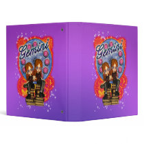 Gemini Binder With Cute Twin Girls by moonlake Gemini Binder With Cute Twin Girls